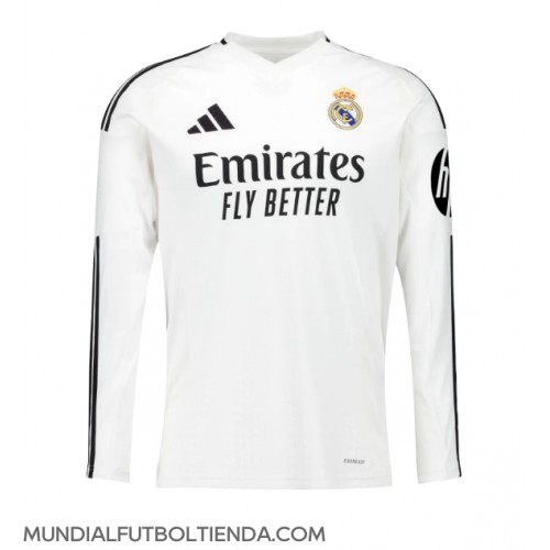 Camiseta Real Madrid Primera Equipación Replica 2024-25 mangas largas